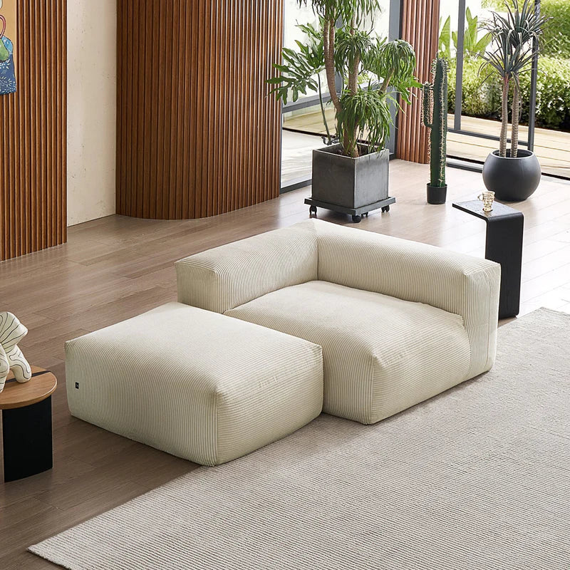 Mellow 1 Corner Seat with 1 Ottoman