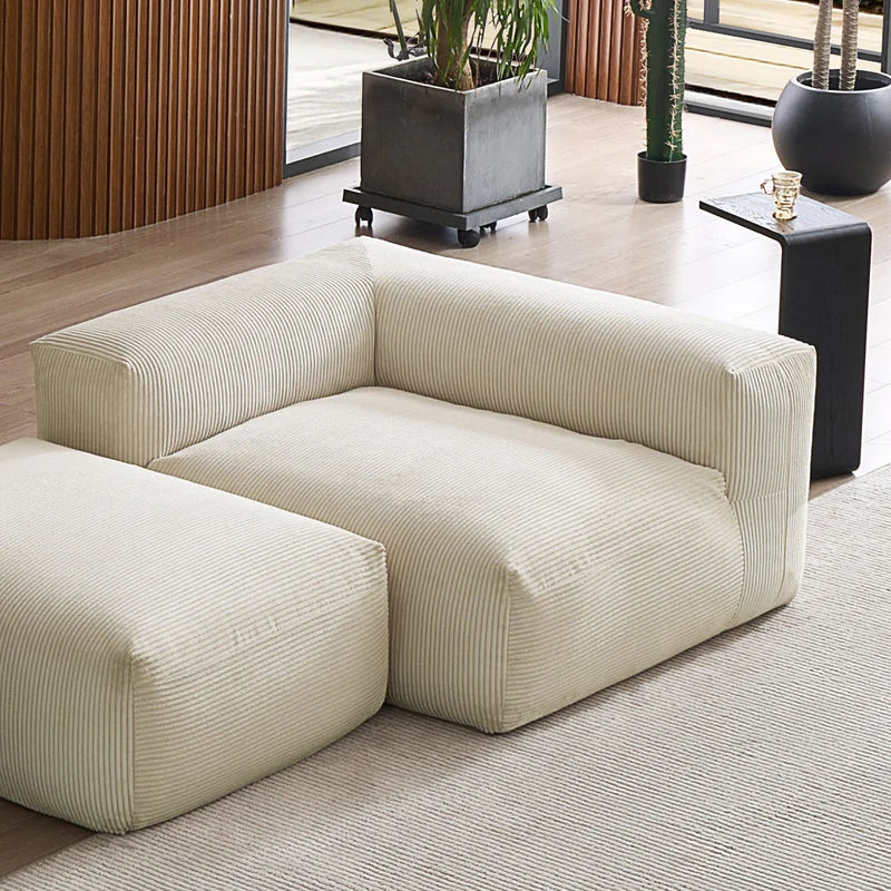 Mellow 1 Corner Seat with 1 Ottoman