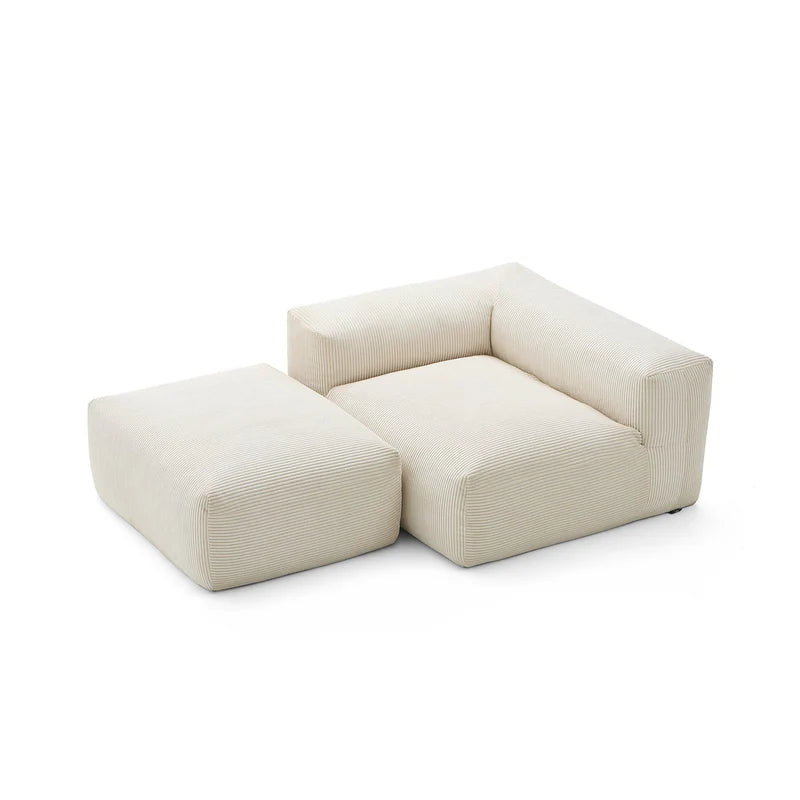 Mellow 1 Corner Seat with 1 Ottoman