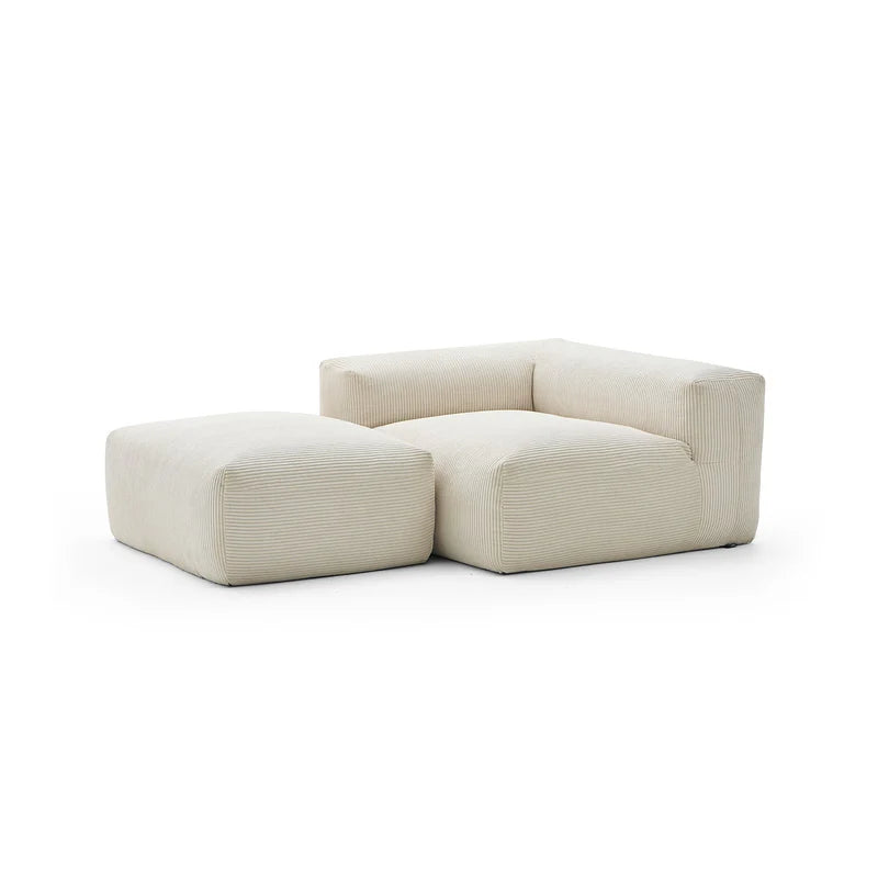 Mellow 1 Corner Seat with 1 Ottoman