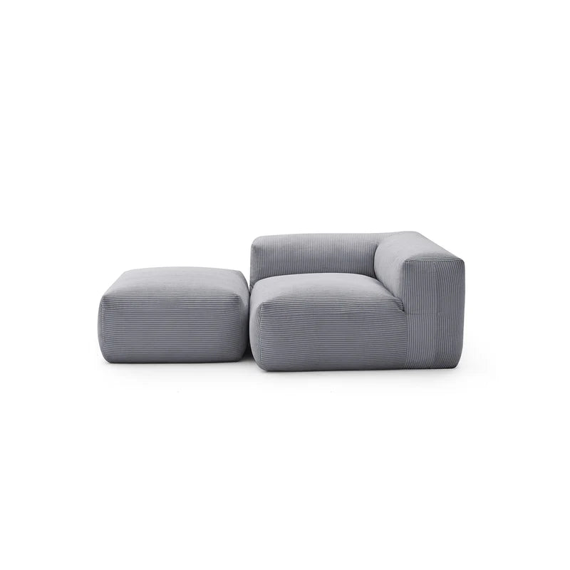 Mellow 1 Corner Seat with 1 Ottoman