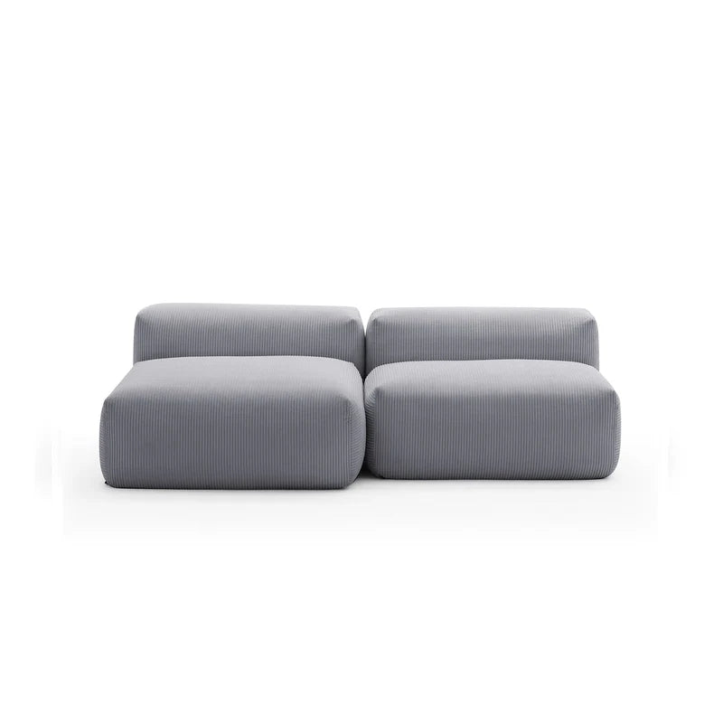 Mellow Open Sectional Armless Loveseat