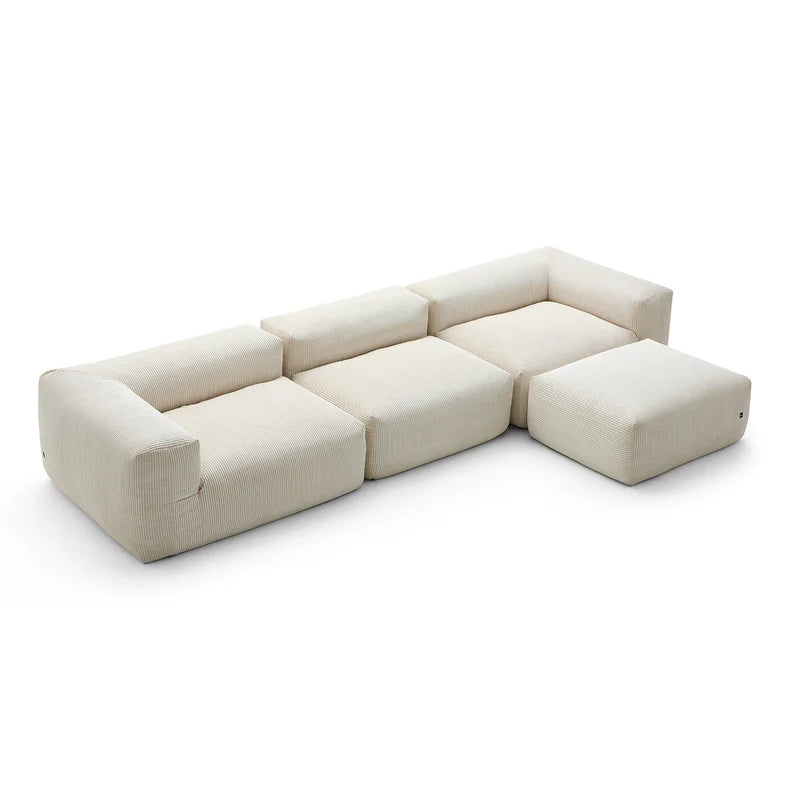 Mellow 3-Seater L-Shaped Sectional Couch