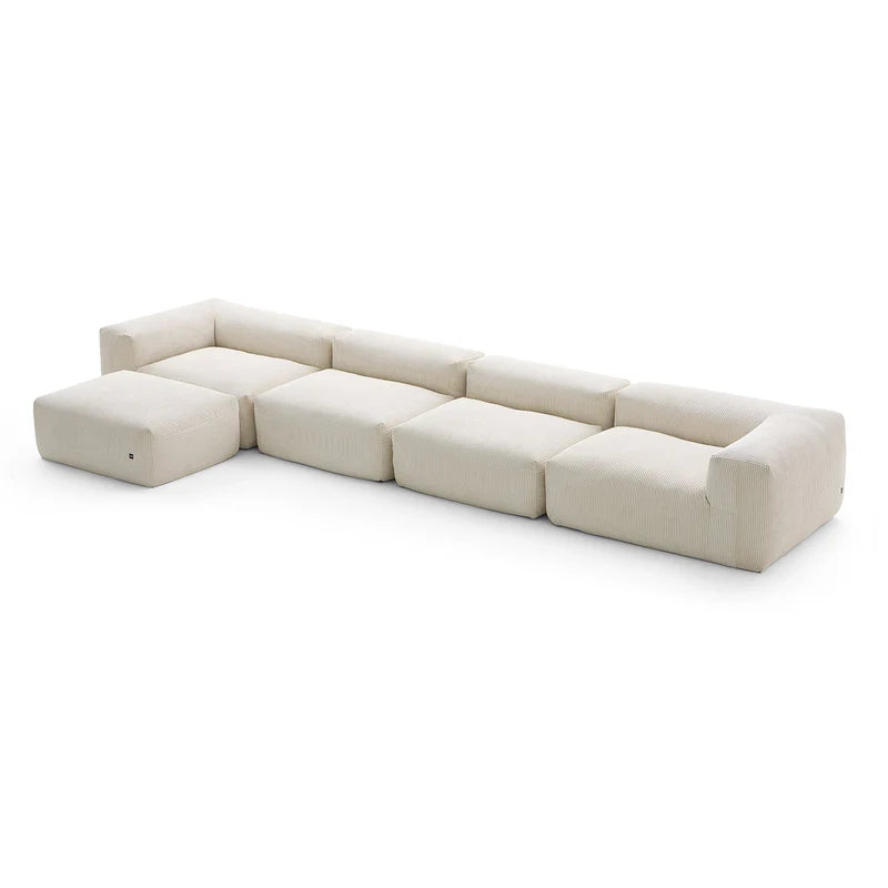Mellow 4-Seater L-Shaped Sectional Couch