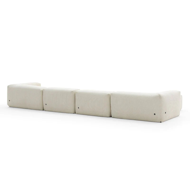 Mellow 4-Seater L-Shaped Sectional Couch