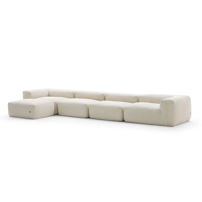 Mellow 4-Seater L-Shaped Sectional Couch
