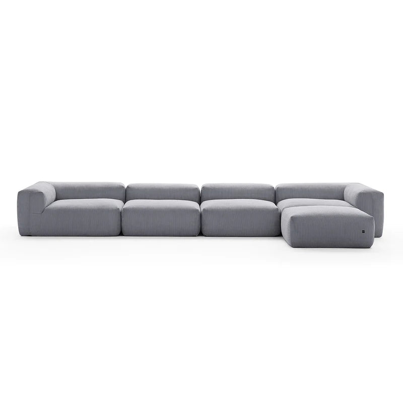 Mellow 4-Seater L-Shaped Sectional Couch