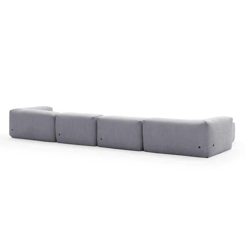 Mellow 4-Seater L-Shaped Sectional Couch
