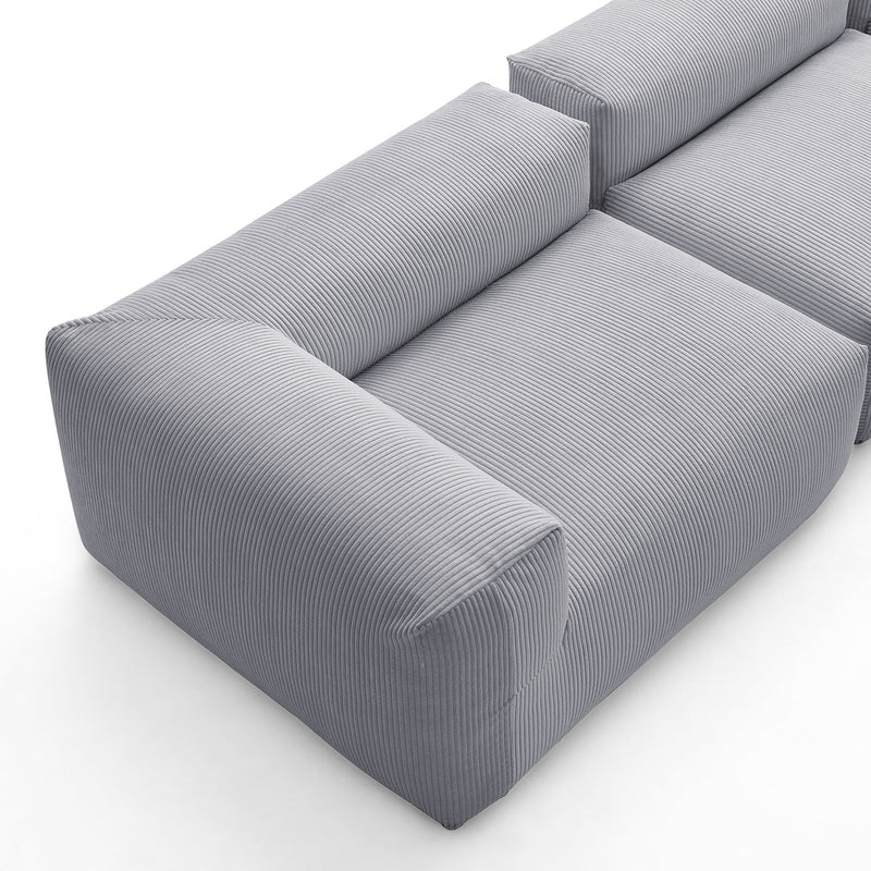Mellow 4-Seater L-Shaped Sectional Couch