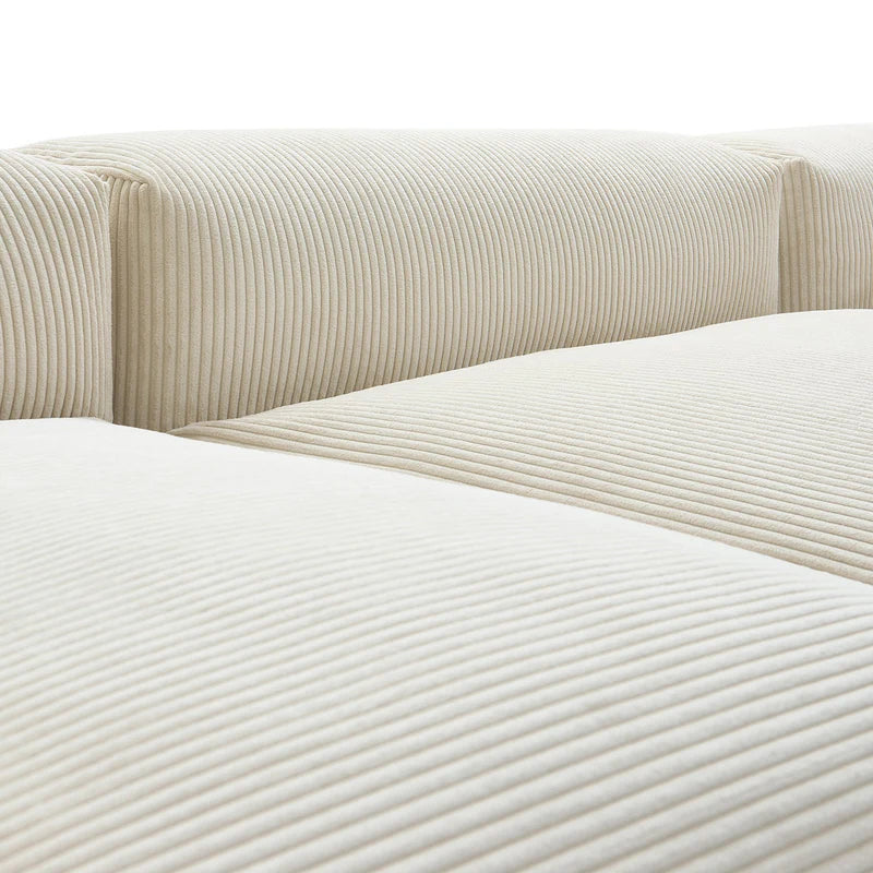 Mellow Sectional Open Couch 4-Seater