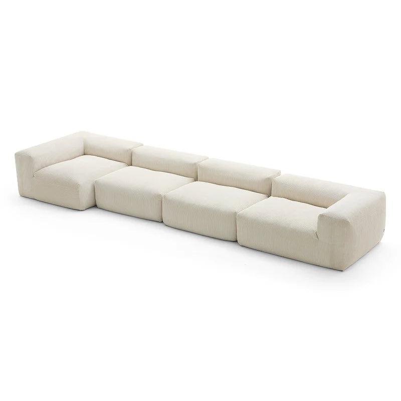 Mellow Closed Sectional with 1 Deep Corner