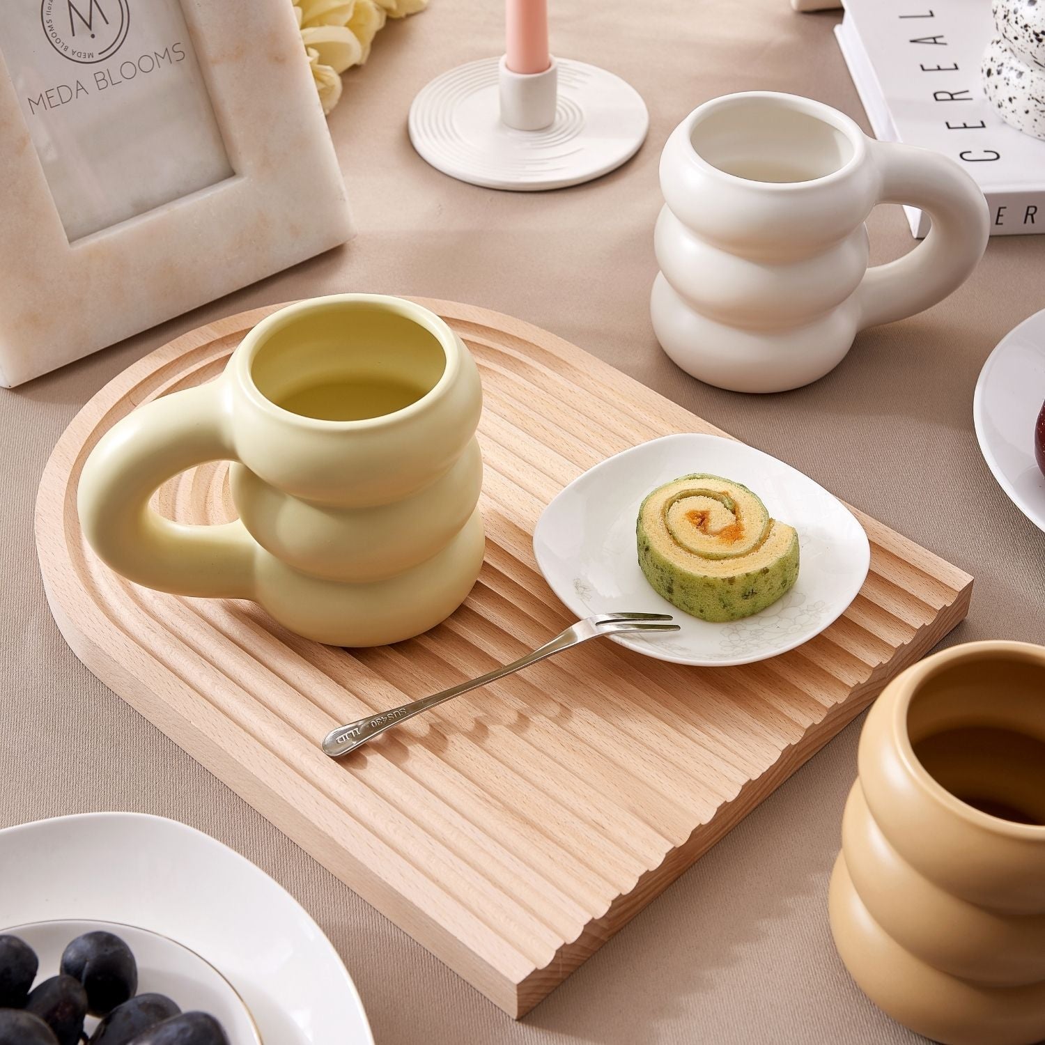 Milloze Mug Accessory Valyōu Furniture Green