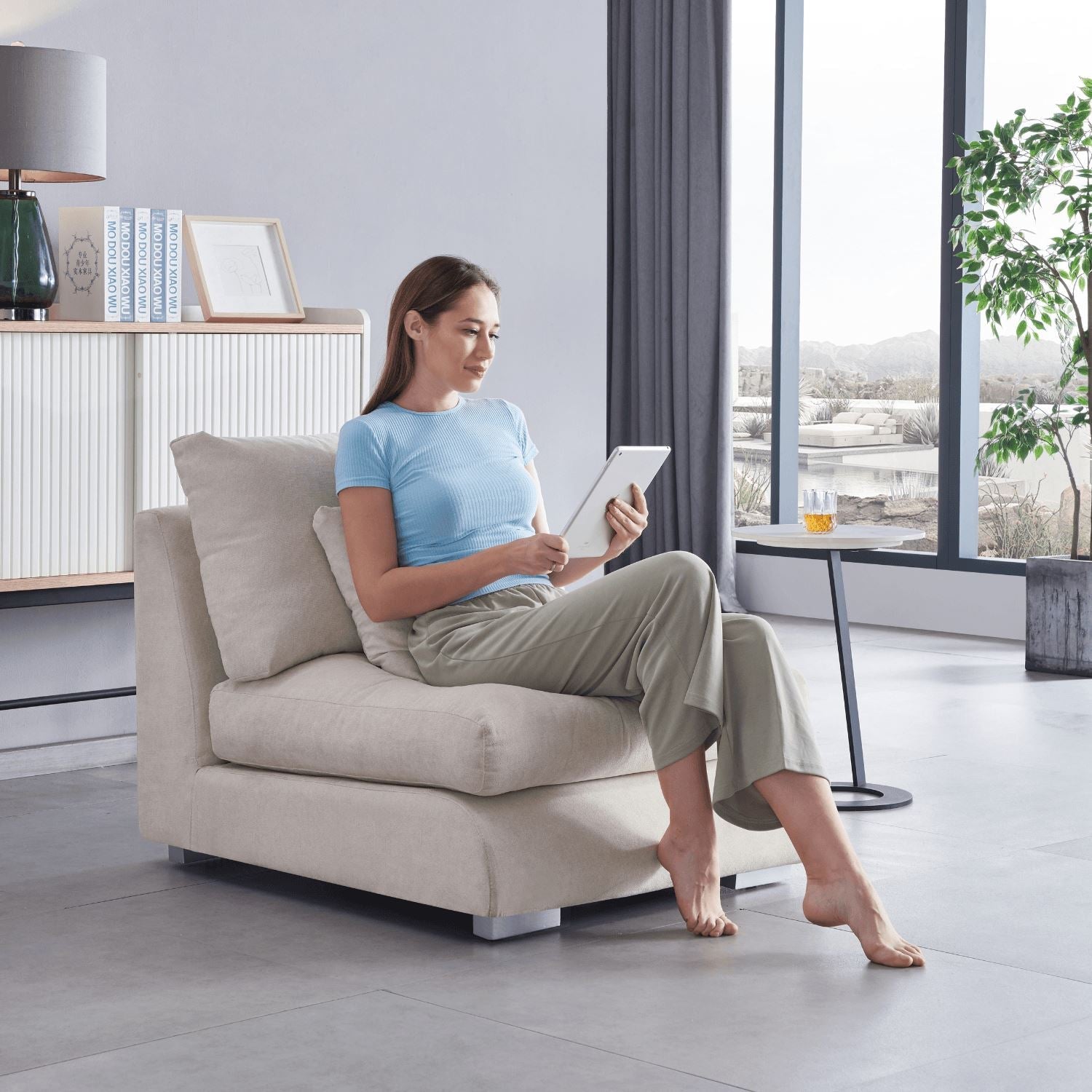 Feathers 1-Seater - Armless - Valyou