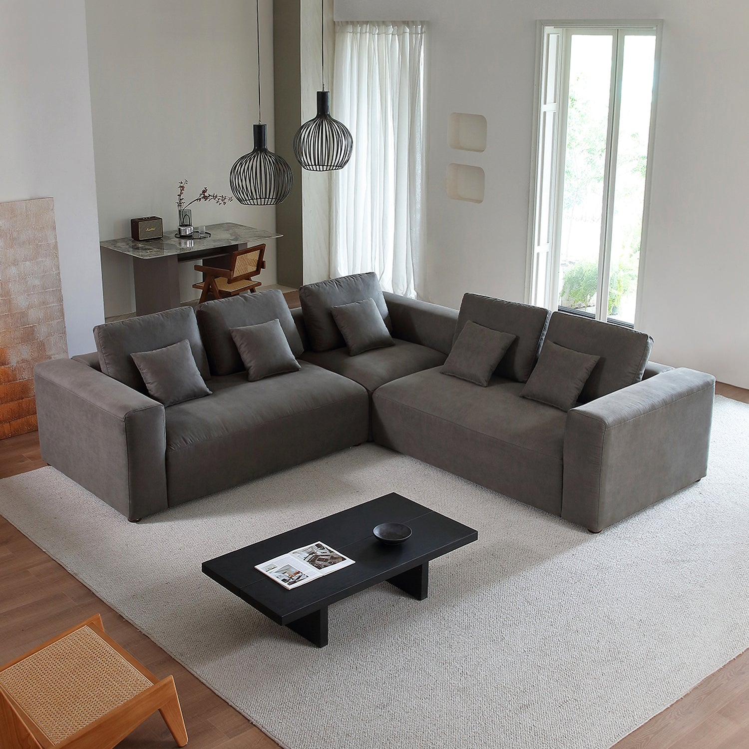 The 5th Closed L Sectional, sectional, Foundry | Valyou Furniture