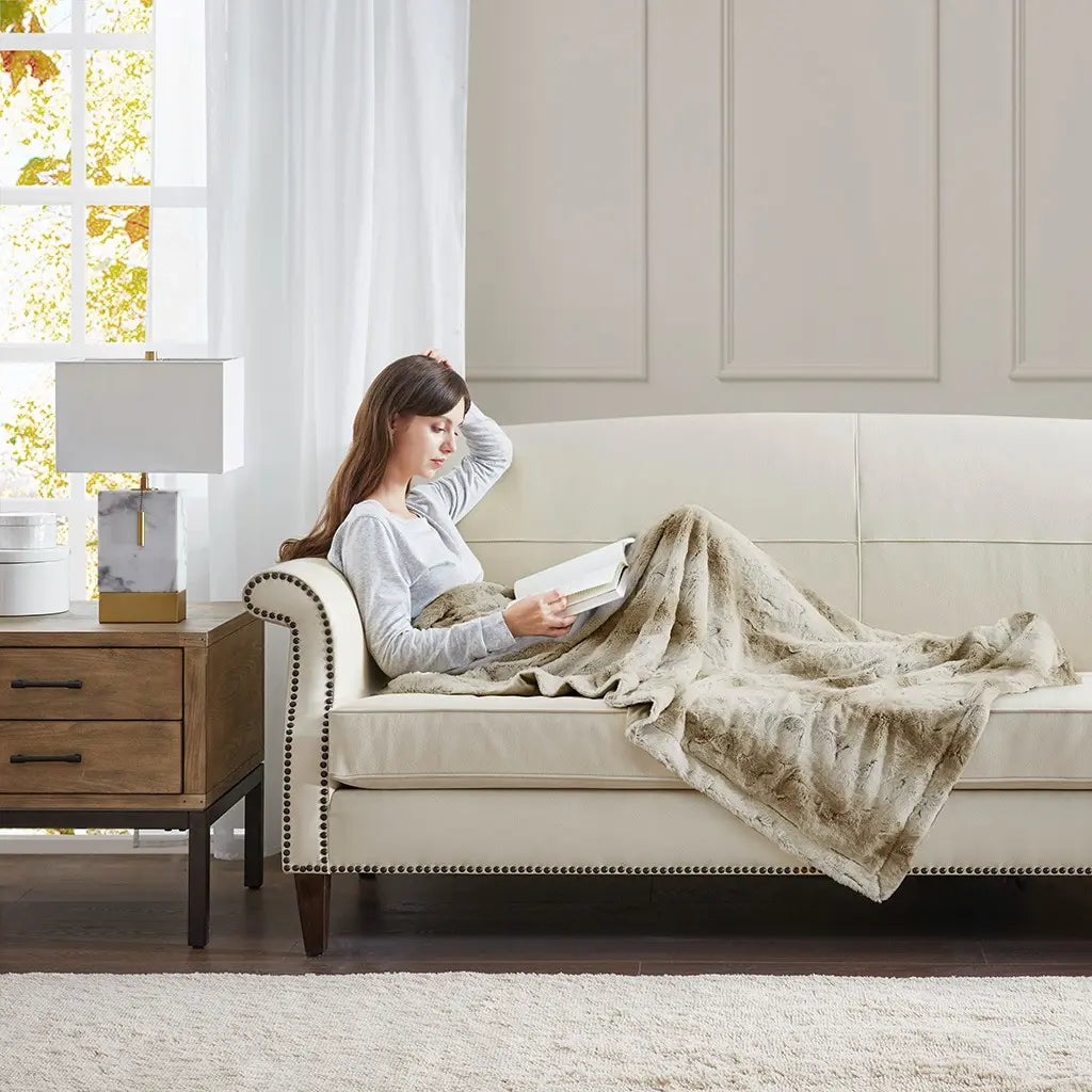 Oversized Plush Drape