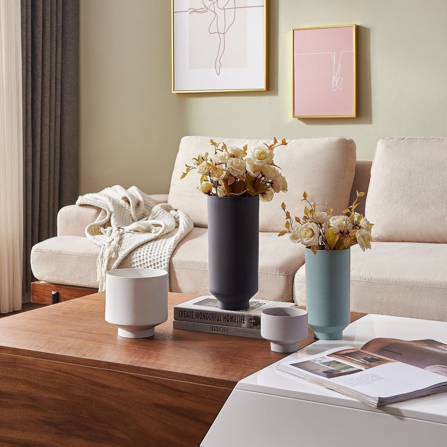 Pascal Vases Accessory Valyōu Furniture