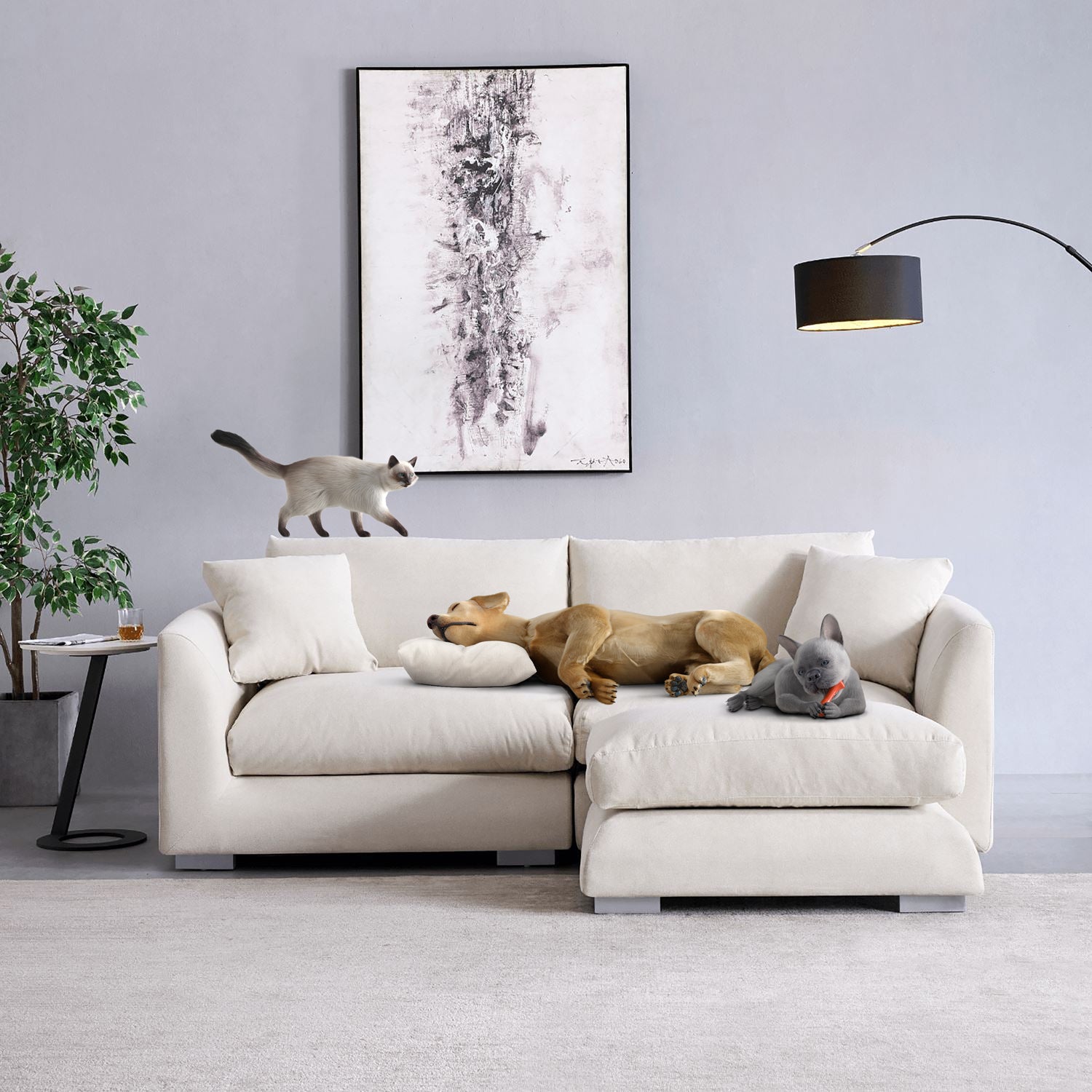 Feathers Sectional