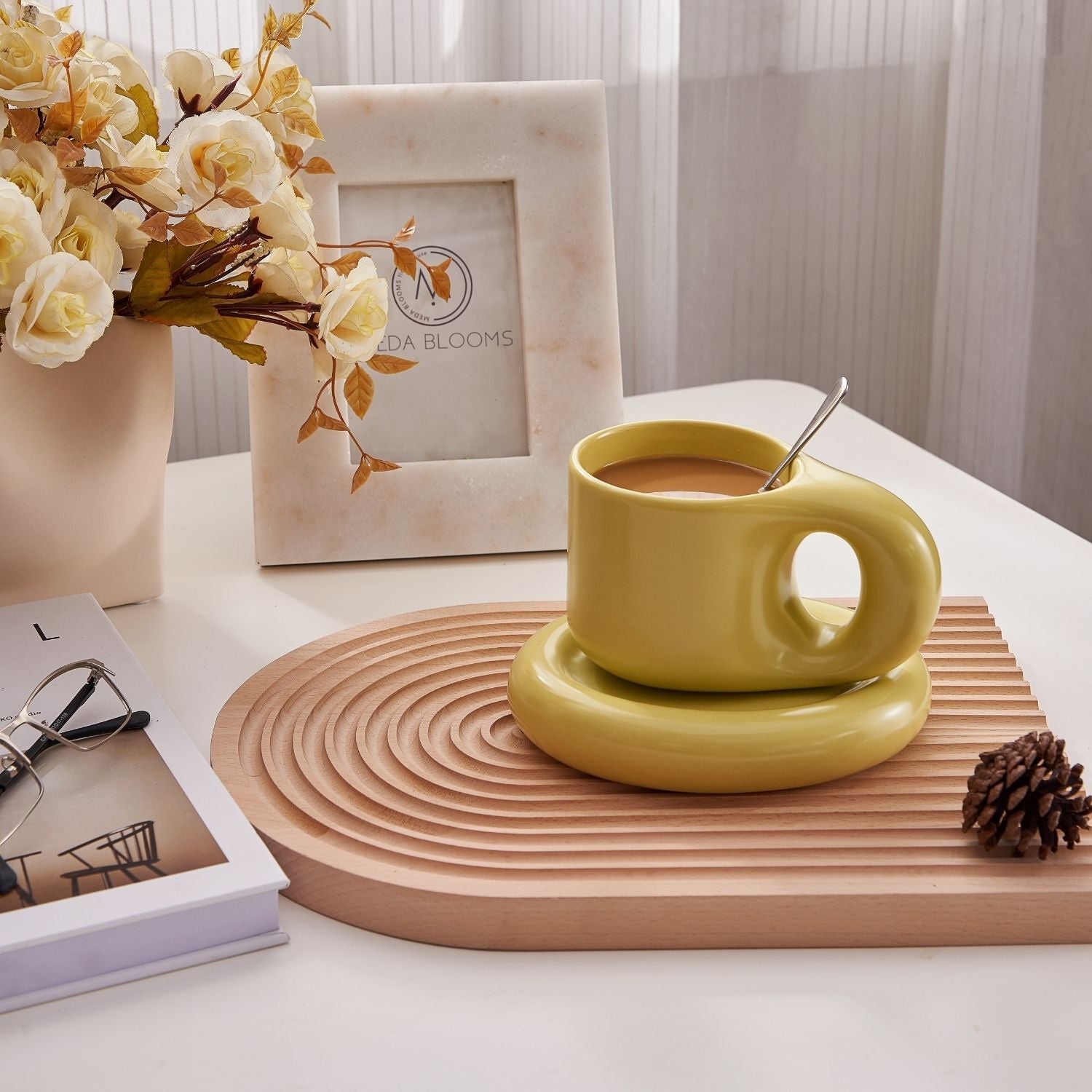 Rivo Mug Accessory Valyōu Furniture Green