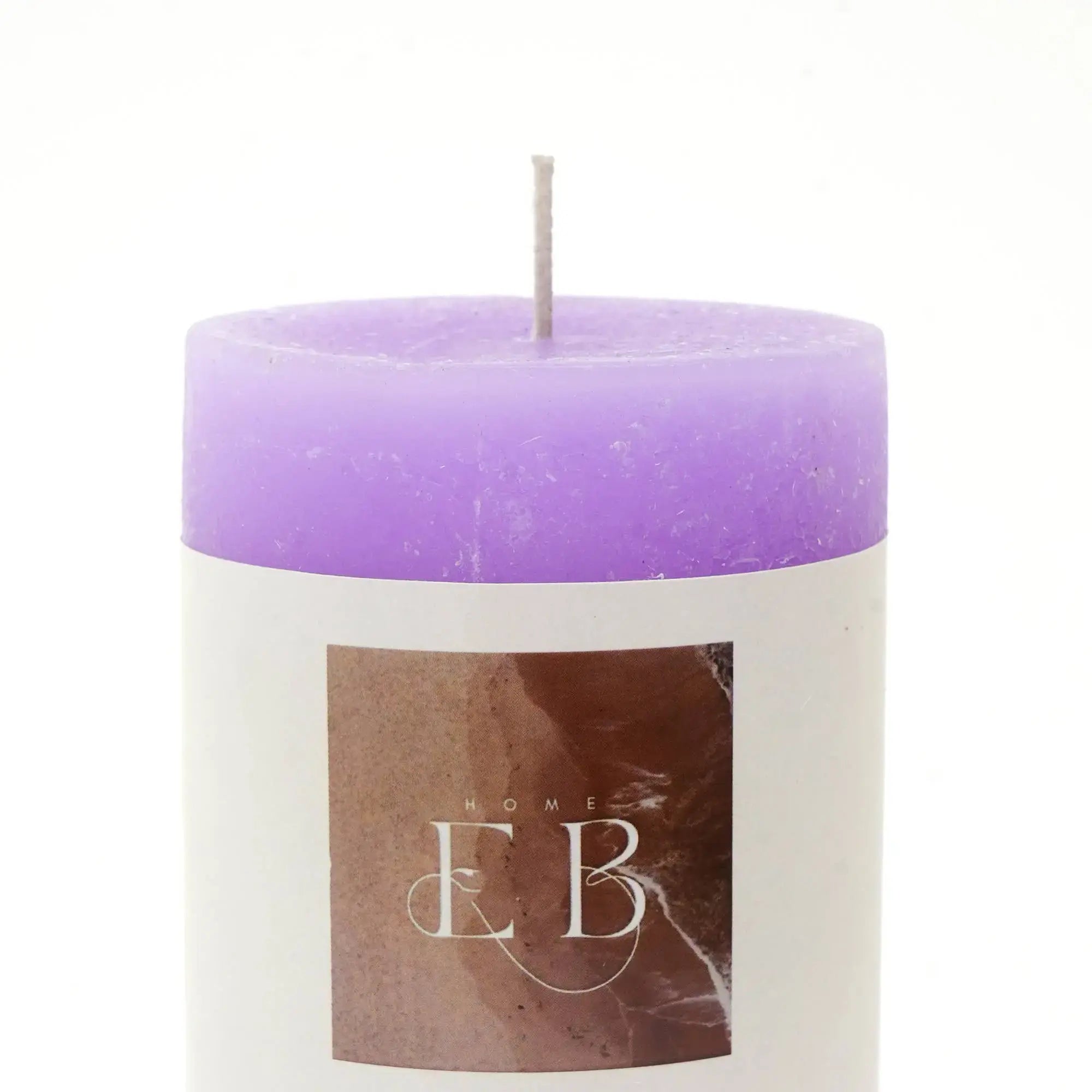 Rustic Pillar Candle