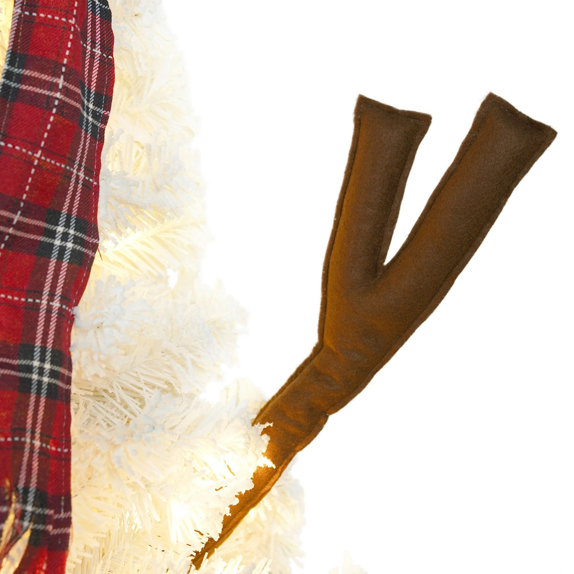 Snowman Christmas Tree 100 Lights 380 Branch Tips Xmas Decor