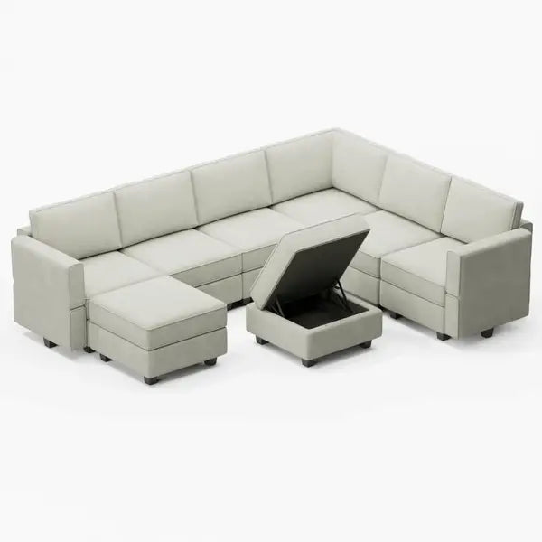 Sofinity Storage Sectional Couch