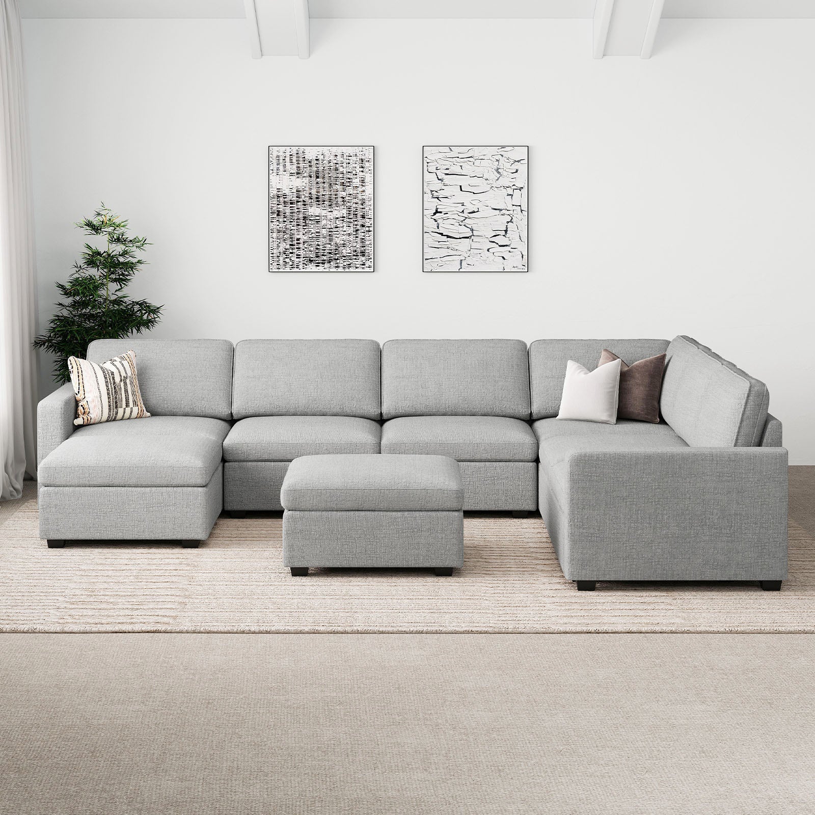 Sofinity Storage Sectional Couch