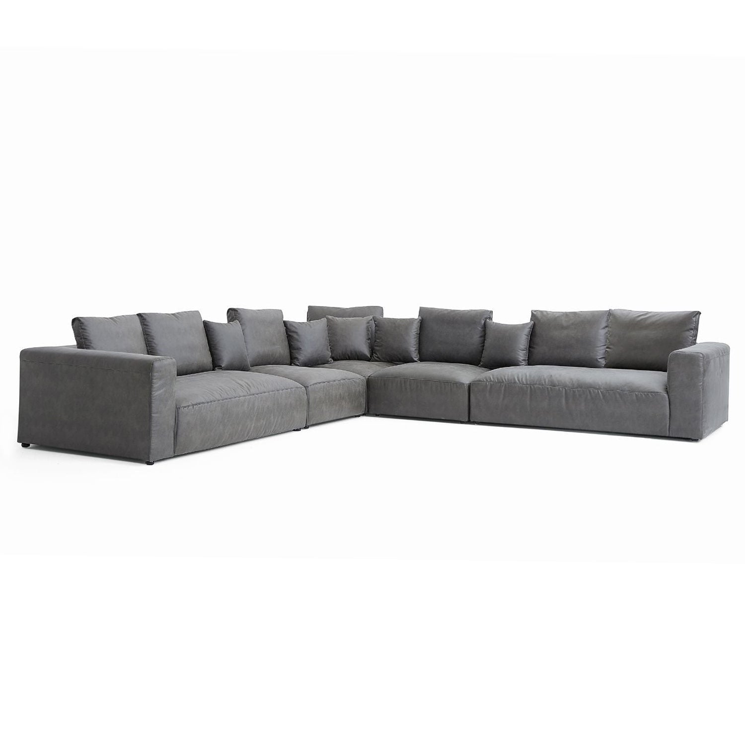 The 5th Closed L Sectional, sectional, Foundry | Valyou Furniture