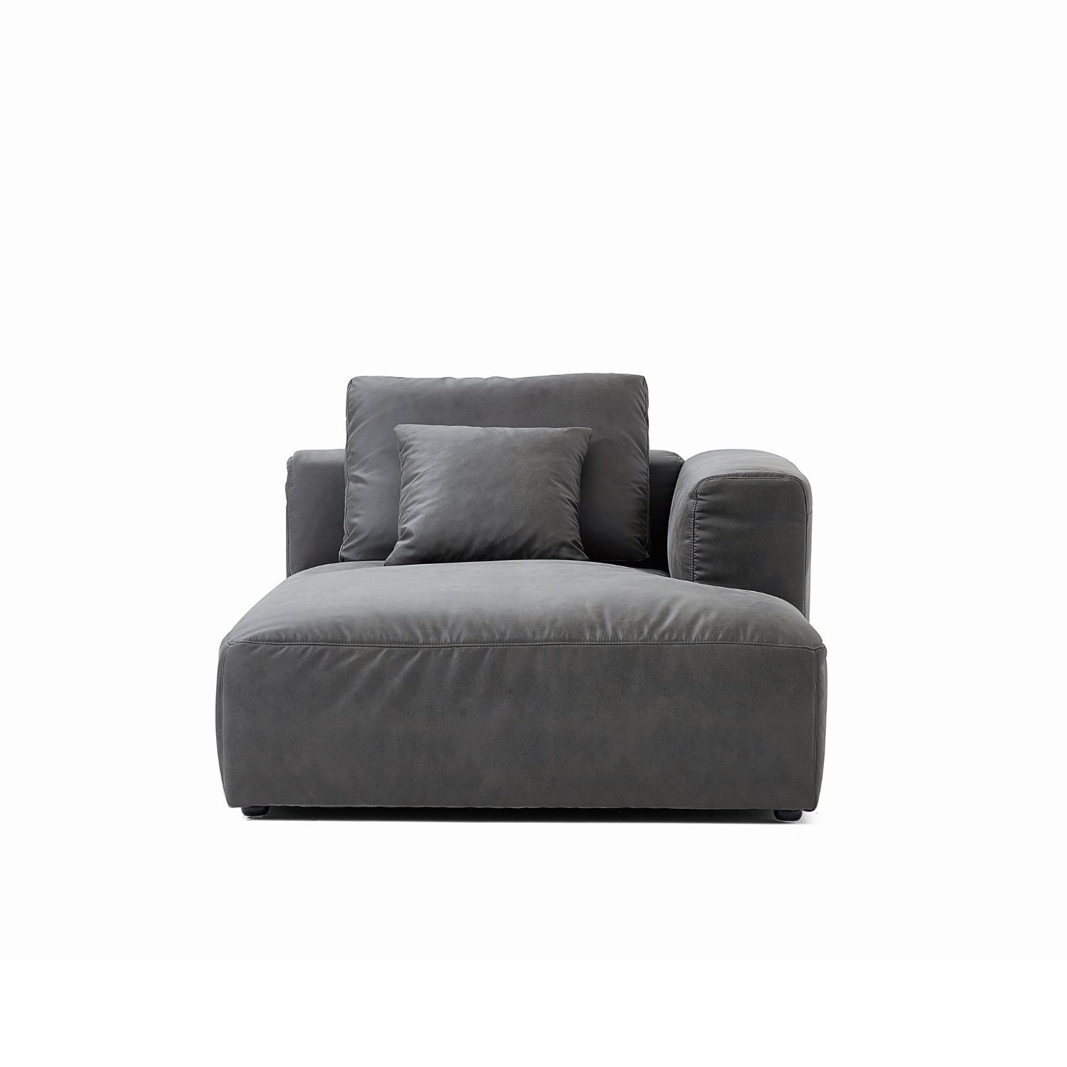 The 5th Chase Sofa Foundry Dark Grey Facing Right
