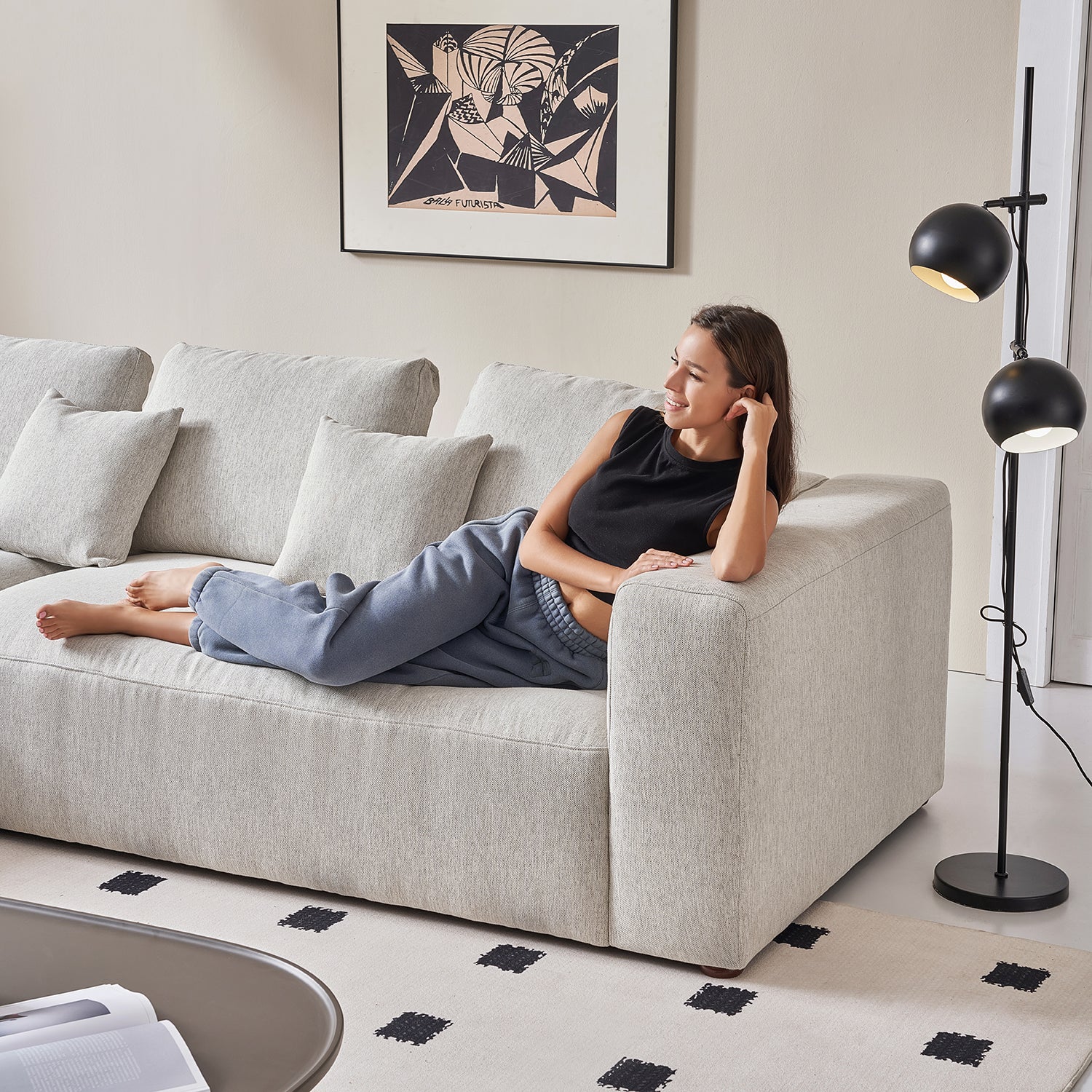 The 5th Closed L Sectional, sectional, Foundry | Valyou Furniture