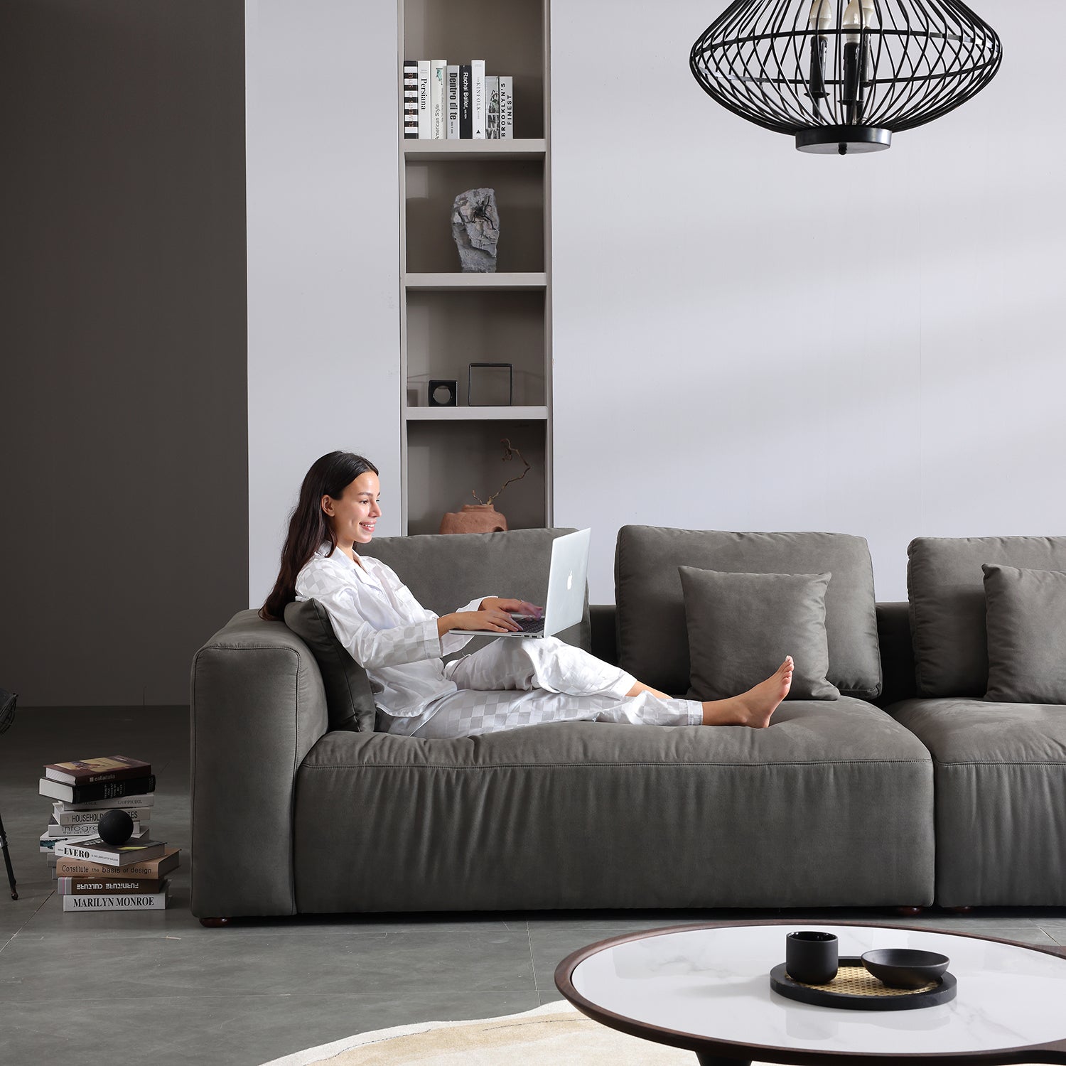 The 5th Closed L Sectional, sectional, Foundry | Valyou Furniture