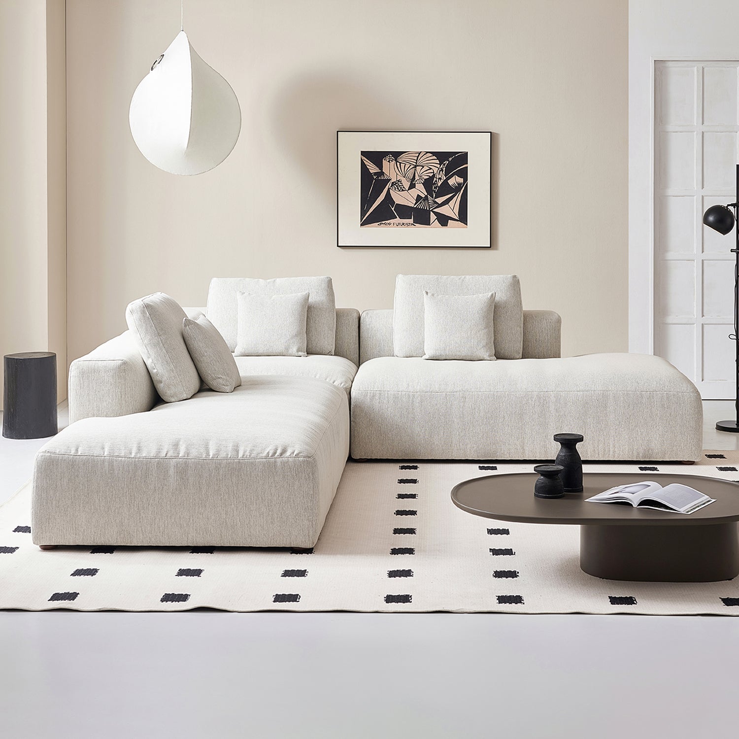 The 5th Open L Sectional, sectional, Foundry | Valyou Furniture
