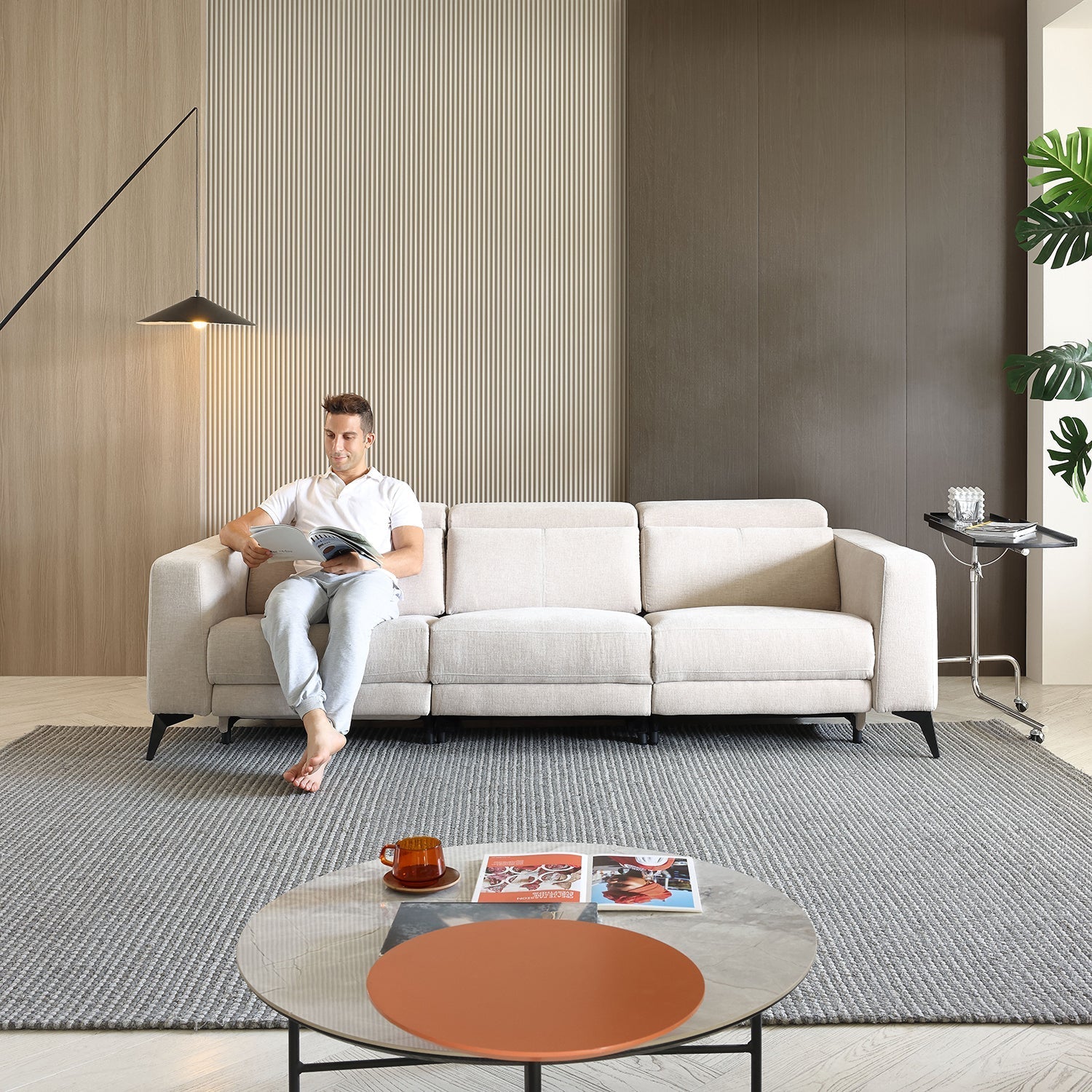 Theo Recliner Sofa, Recliner, Valyōu Furniture | Valyou Furniture