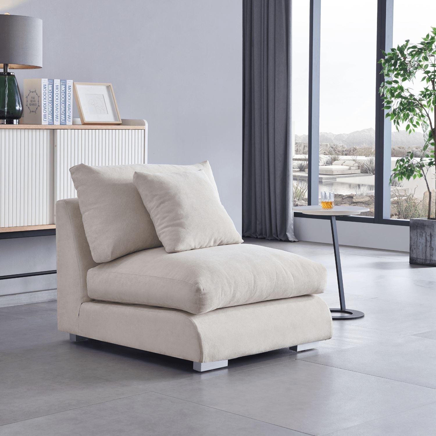 Feathers 1-Seater - Armless - Valyou