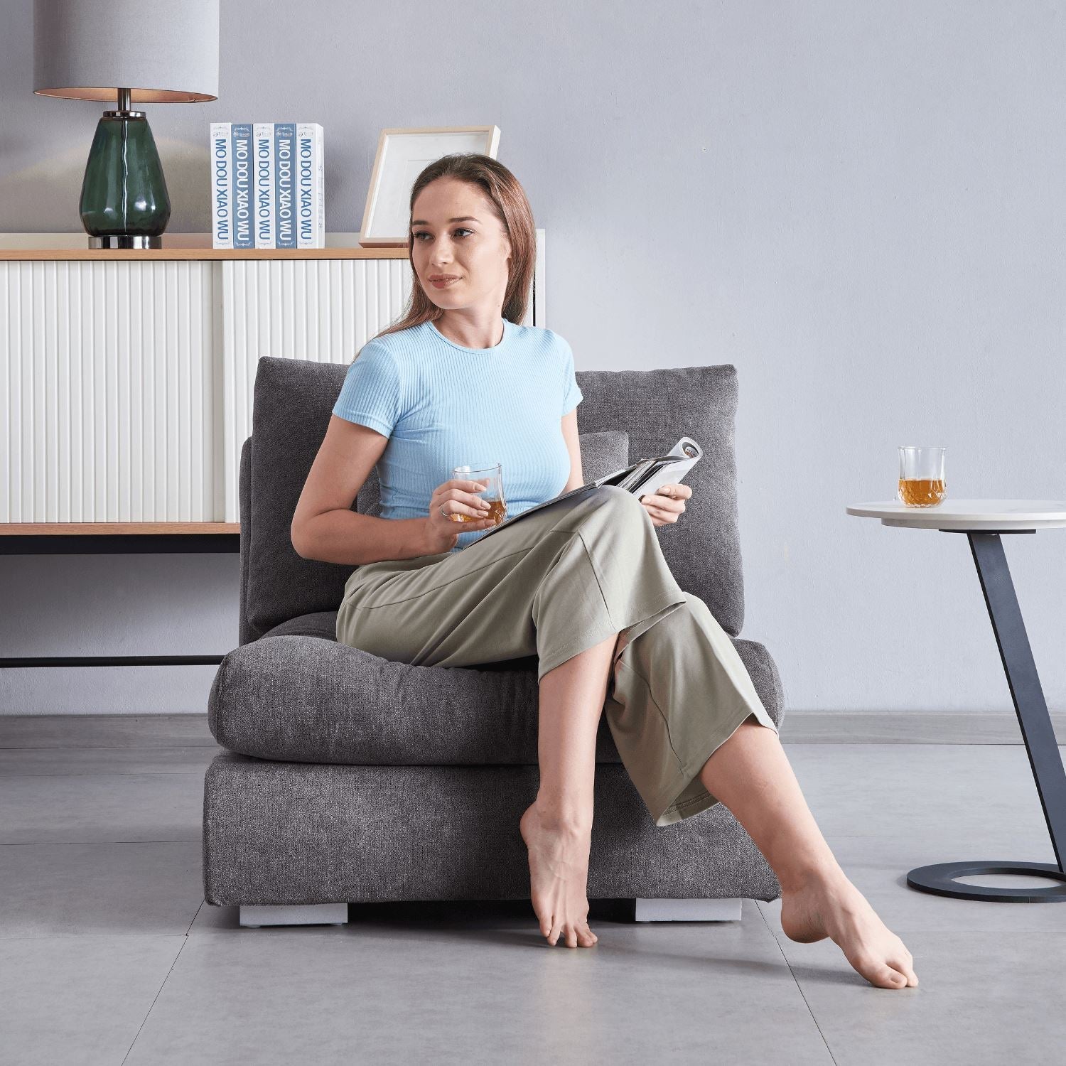 Feathers 1-Seater - Armless - Valyou