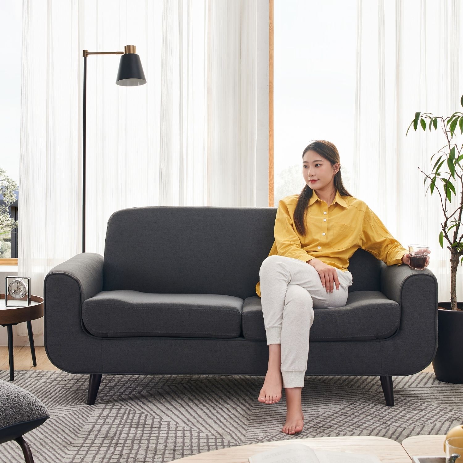 Valoren Loveseat Sofa Valyou Furniture