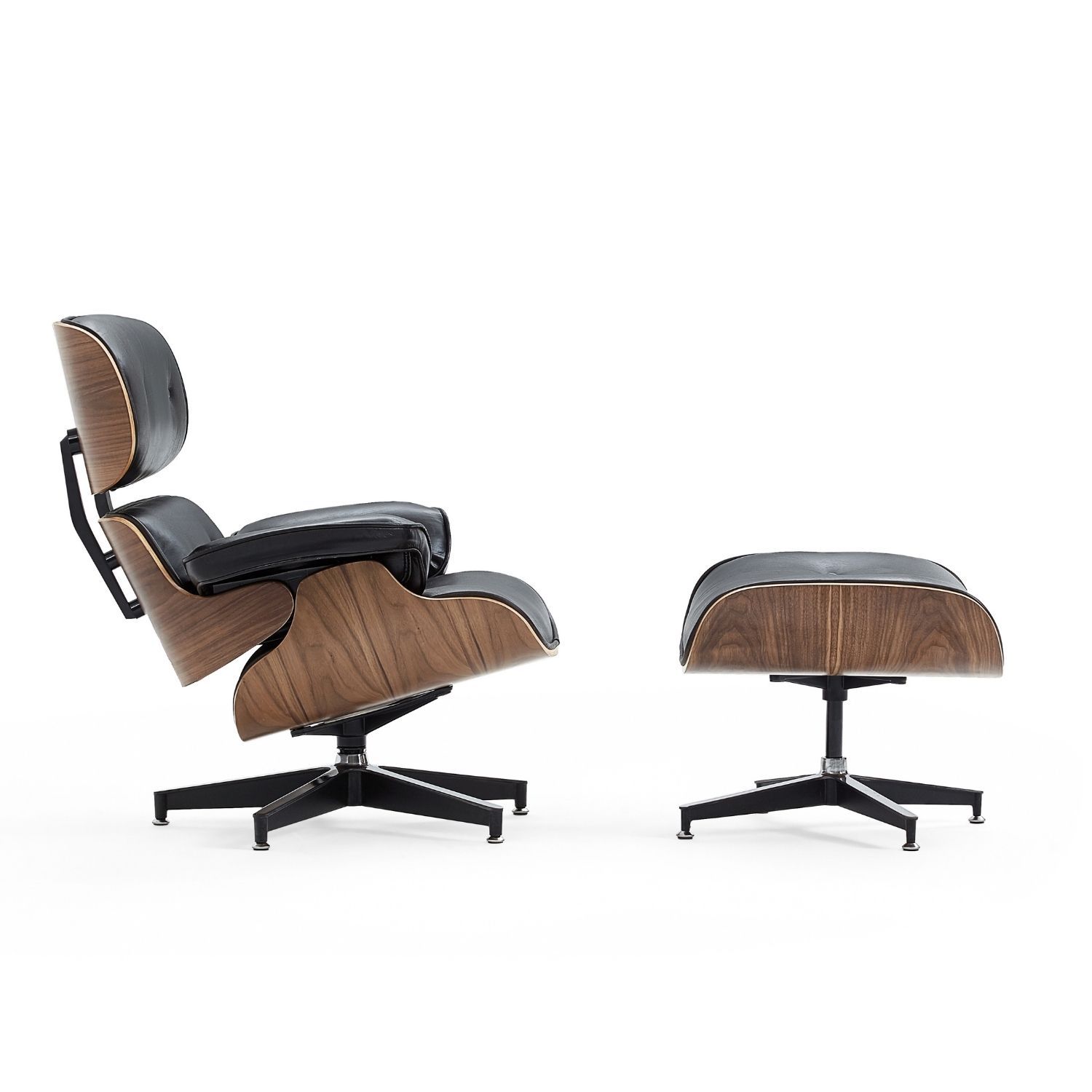 Hadley Chair with Ottoman Accent Chair Foundry