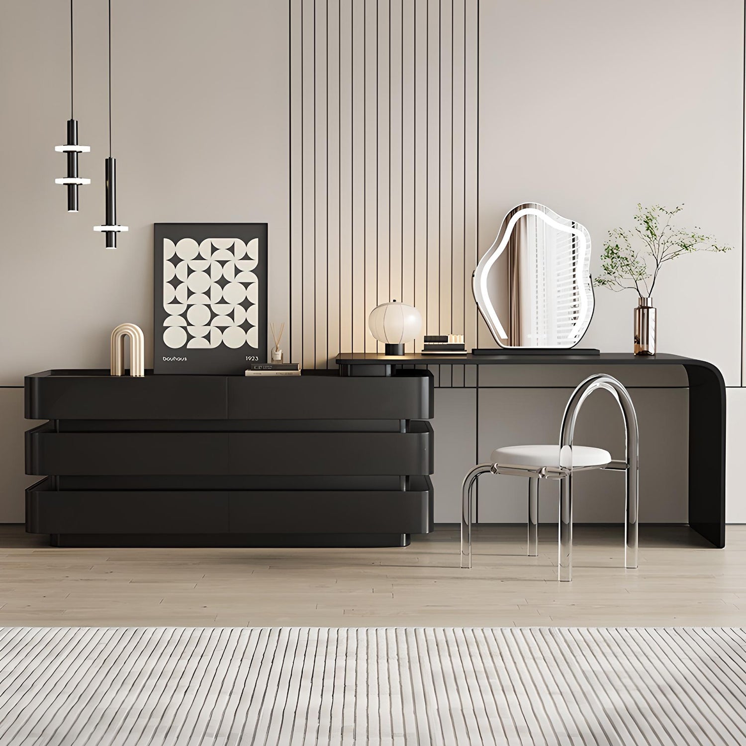 Onsen Vanity with Drawers