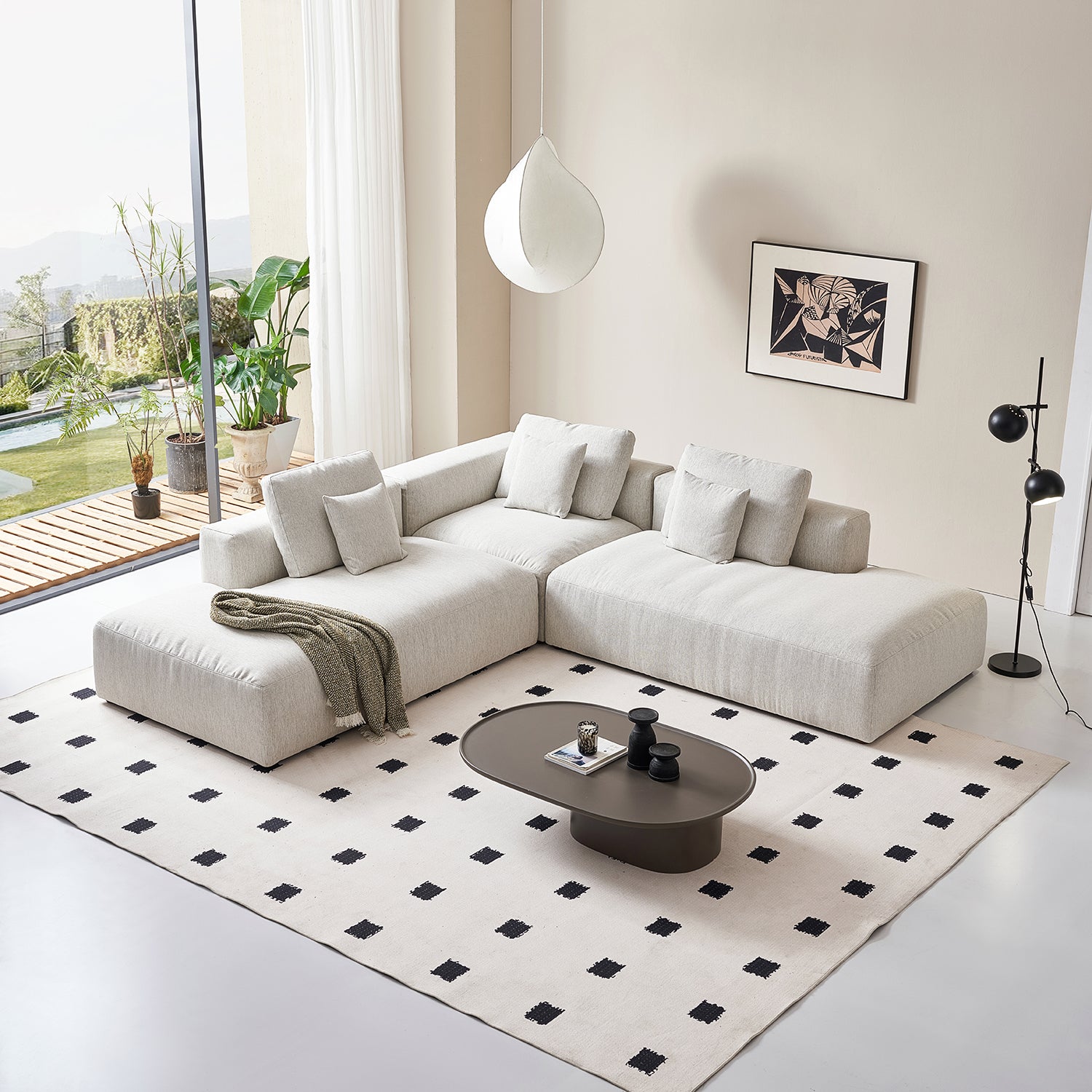 The 5th Open L Sectional, sectional, Foundry | Valyou Furniture