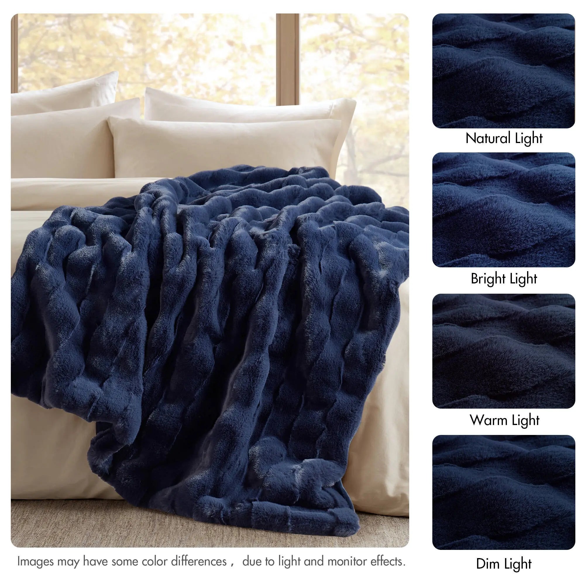 Vivienne Faux Fur Throw