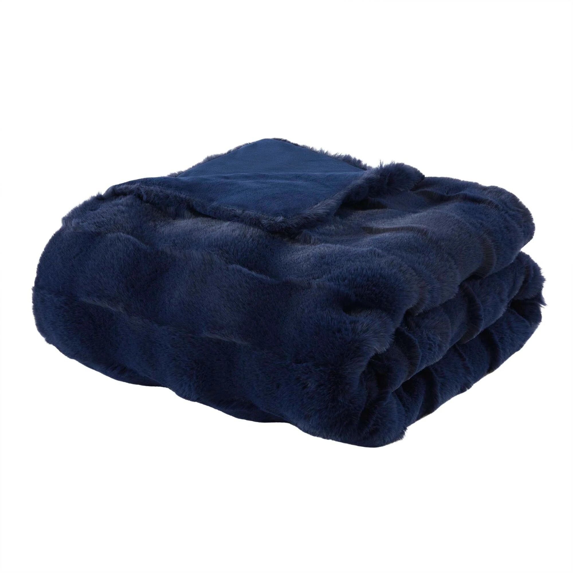 Winter Navy Throw Set-Cozy & Soft Blanket for gift