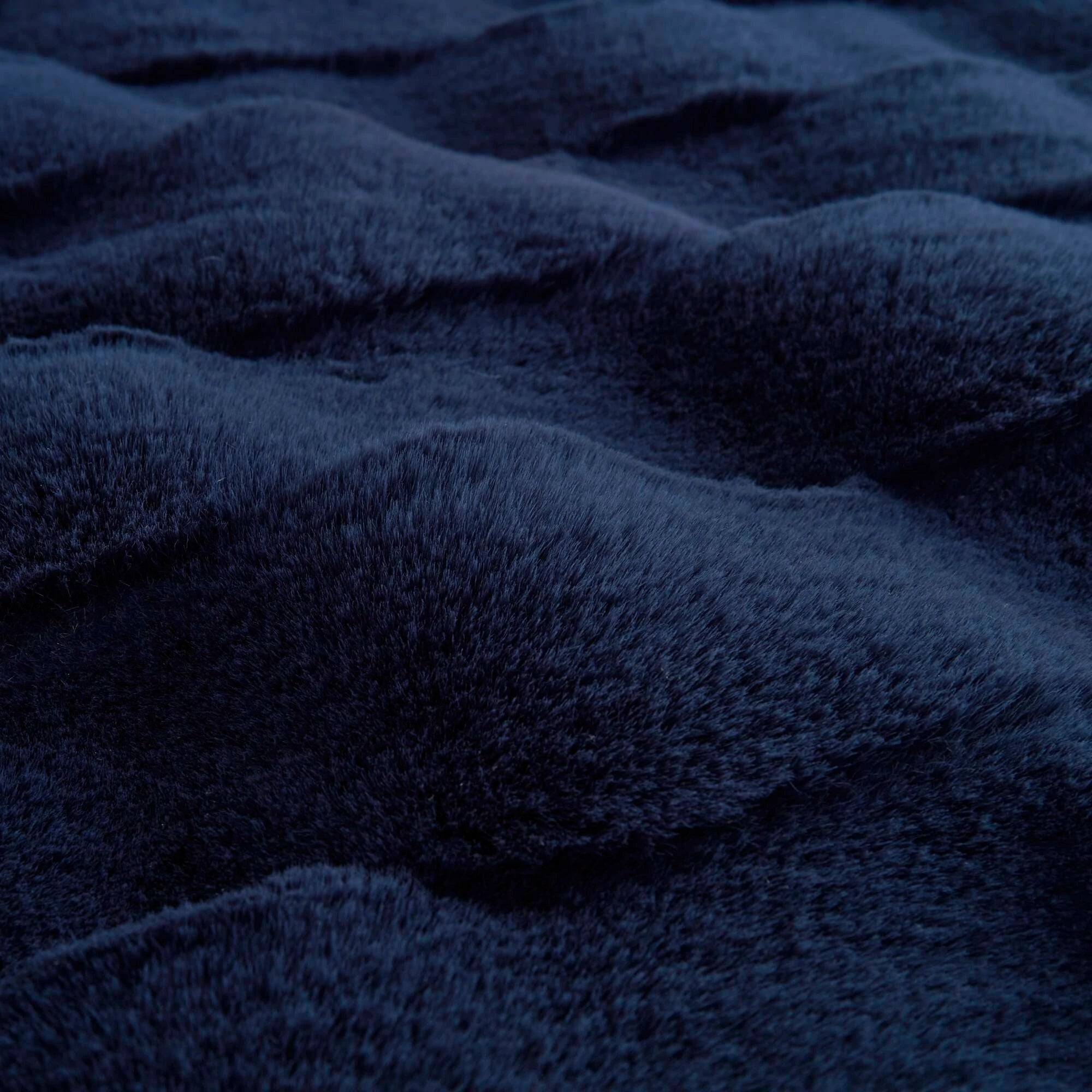 Winter Navy Throw Set-Cozy & Soft Blanket for gift