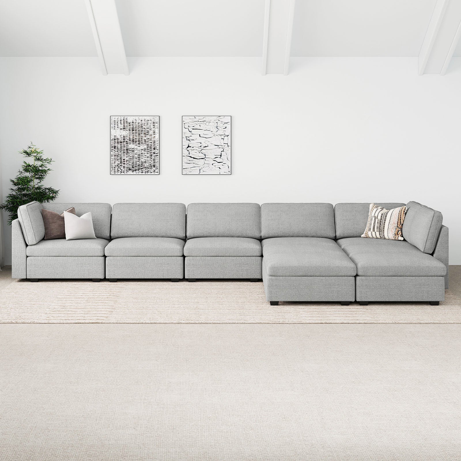 Sofinity Storage Sectional Couch