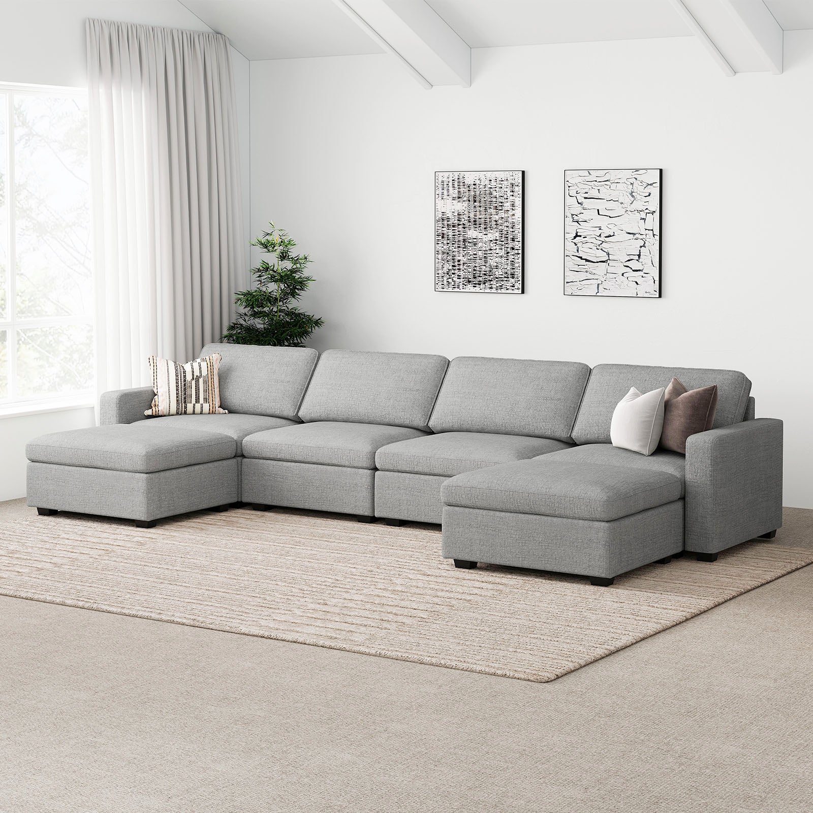 Sofinity Storage Sectional Couch