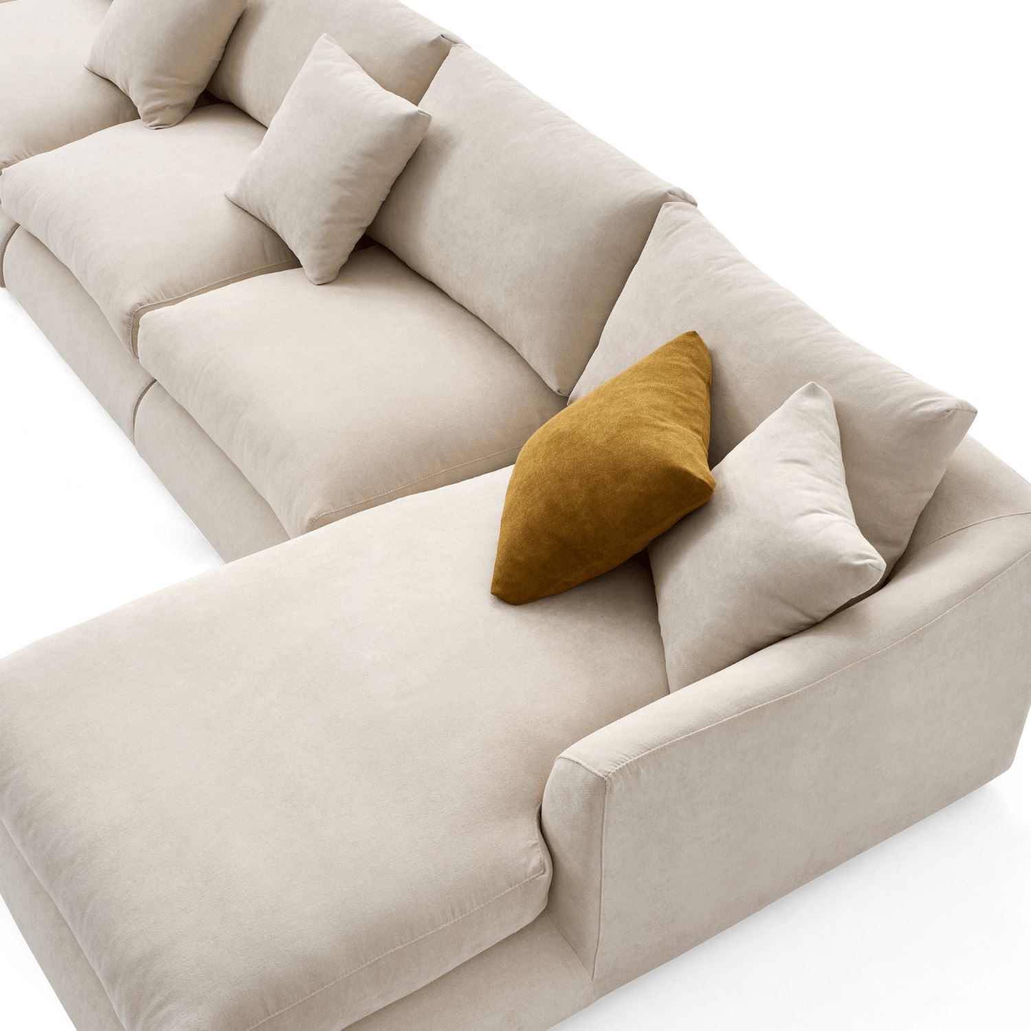 Feathers Sectional Sofa Mario Capasa