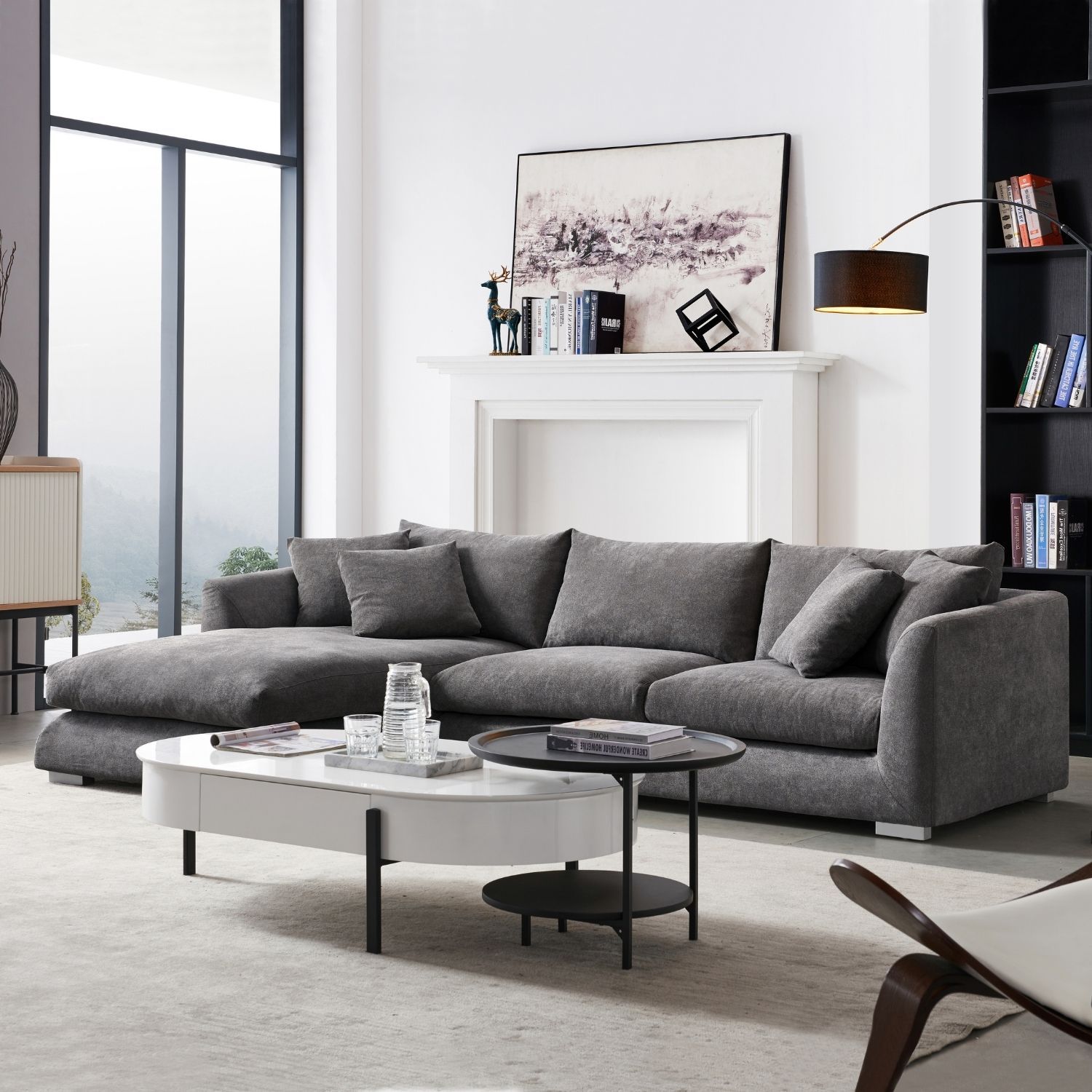 Feathers Sectional Sofa Mario Capasa 