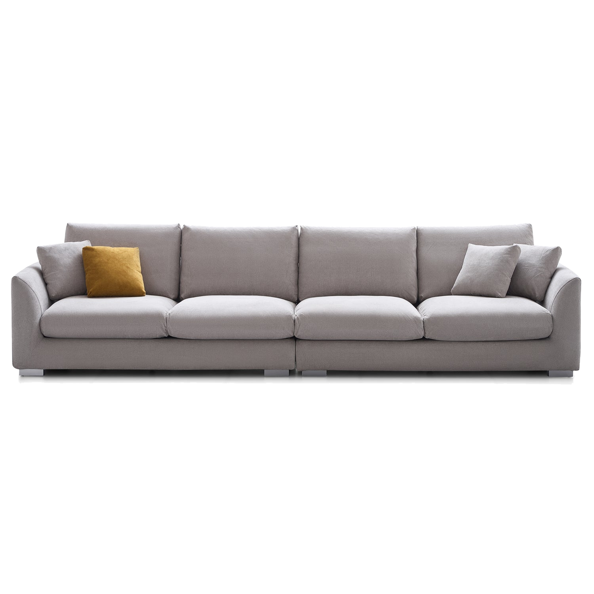 FeathersSofa6seaterLightGrey sofa