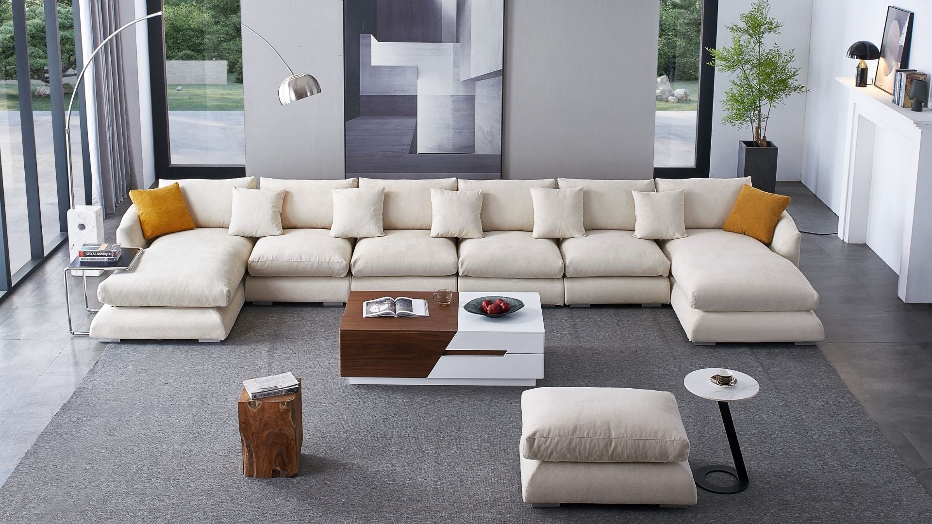 Sectional that you on sale can rearrange