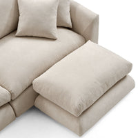 Feathers Sofa + Ottoman