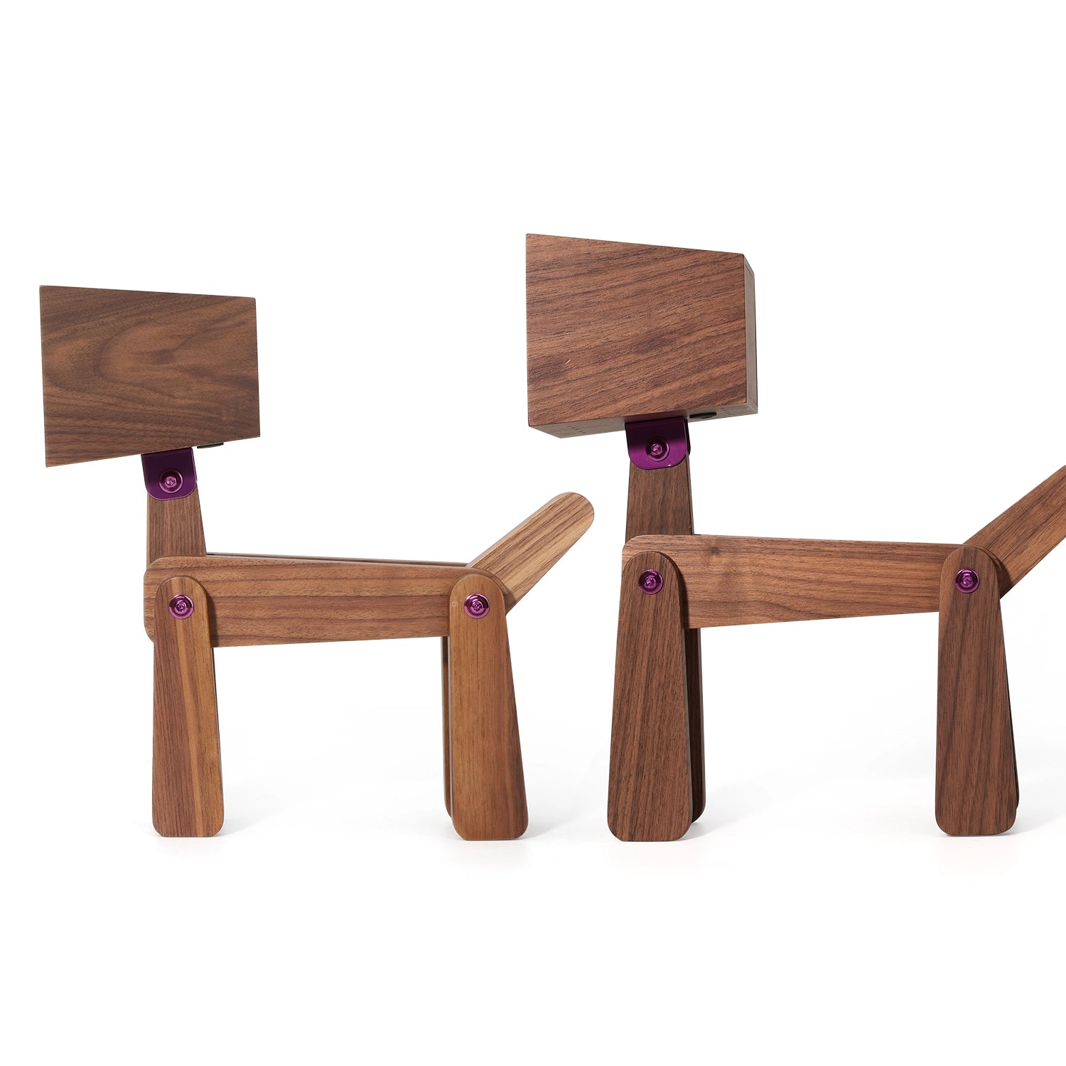 Dog Lamp Black Walnut