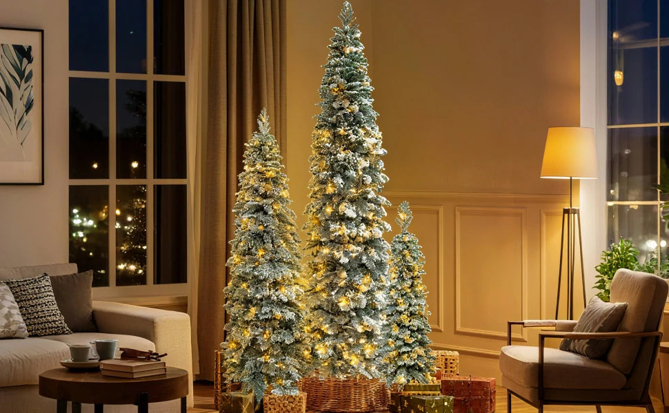 Christmas Trees 290 LED Lights with 11 Lighting Modes-Set of 3